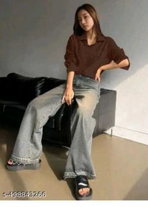 Brown Shirt - Stylish Top