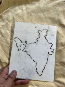 India Map stencil