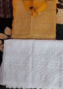 Elegant Mustard Kurta