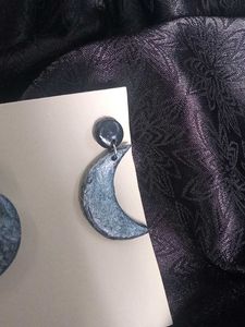 Celestial Crescent Moon Earrings