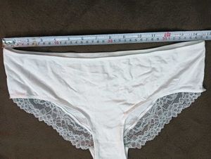 White Lace🖤 Trim Panties