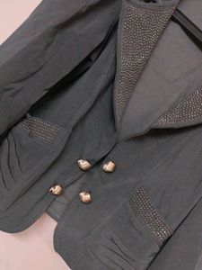 Fancy Jacket Crop Style