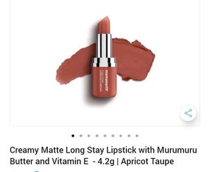 Mamaearth Matte Long Stay Lipstick Pack Of 2f