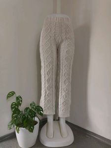 Crochet High Waisted Pants