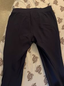 Black Buttoned Leggings