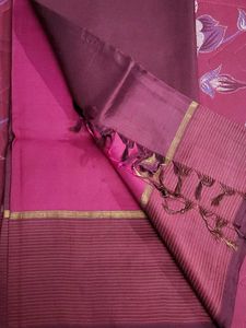 Pattu Saree Nice Colour Combination