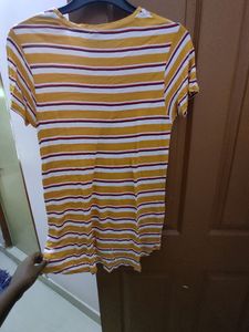 Max Yellow Black Stripes Tshirt