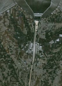 Girls&#39; Sequin Bomber Jacket