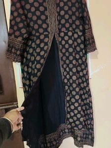 Elegant Floral Print Kurta