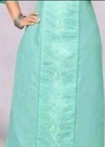 Front Panel Embroidered Kurta