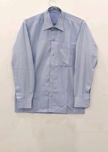 Striped Blue Formal Shirt