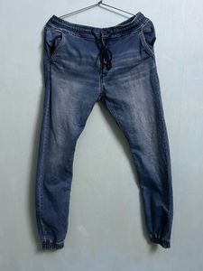 Lewis First Copy Denim Jogger Jeans