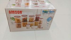 Amson 12pcs Airtight Kitchen Storage Containers