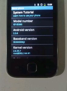 Samsung Galaxy Y