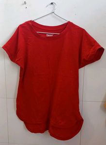 Elegant Red Women's Top – Everyday Glam Look