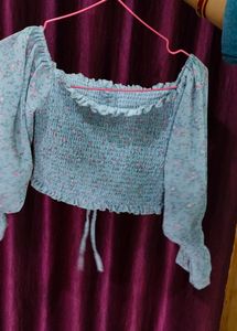 Grey Smoky Top