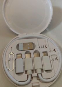 White Data Cable set