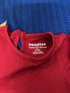 Cute Red Baby Dress