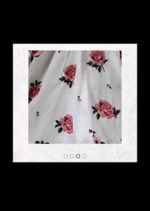 Cute Cat Pajama + Red rose Top