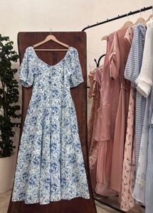 Floral Print Midi Dress