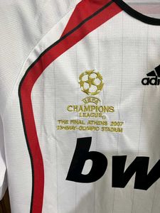 ADIDAS AC MILAN RETRO 2007 UCL FINAL JERSEY M(40)