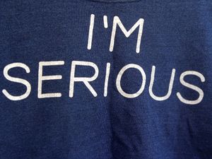 Navy Blue Denim T-shirt For Girls