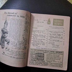 1966 Vintage BHAVAN&#39;s JOURNEL Magazine