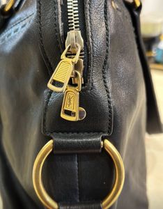 Authentic Yves Saint Laurent Muse Dome Tote Bag