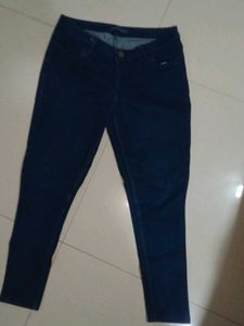 Dark Blue Denim Jeans