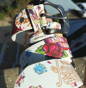 Ed Hardy Y2K Vintage Punk Retro Belt