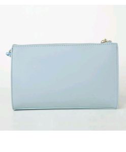 Iykyk Compact Cube Patterned Blue Sling Bag