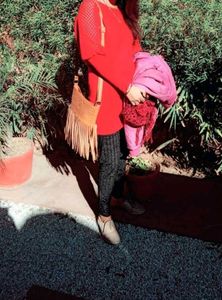Christmas 🎄 Red Design Long Sweater