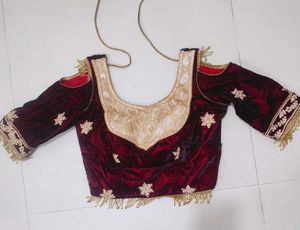 Elegant Maroon Lehenga Choli