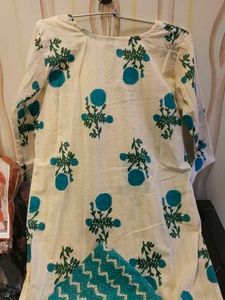 Floral Print Kurta