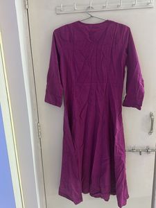 Purple Casual Dress