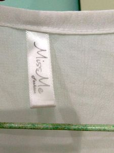 White Embroidered Top