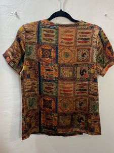 Vintage Patterned Top