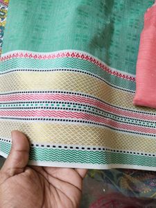 Khadi Cotton Dress Material Suit
