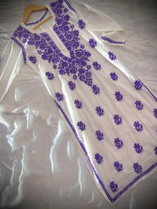 Elegant Embroidered Kurta