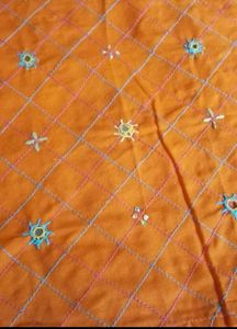 3 piece mirror embroidery cotton unstitched suit