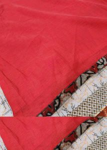 New Red Bohemian Sleeveless Kurta