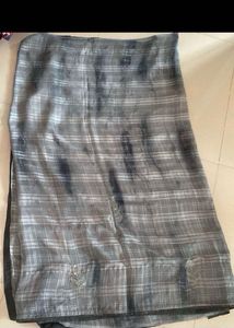 Pretty Grey Shaded Saree
