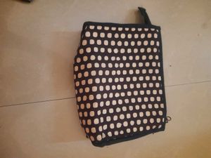 Kalamkari Wallet And 3 Compartment Pouch