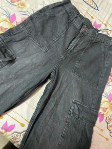 Stylish Gray Cargo Pants