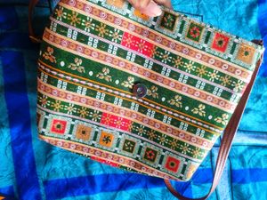 New Multicolor Printed Sling Bag
