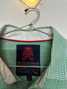Green Checked Shirt