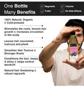 Soulflower Rosemary Lavender Healthly Hair Oil