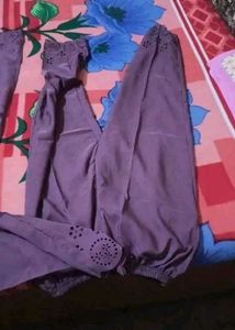 Pakistani Cutwork Kurta Pant Set