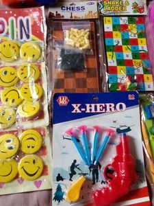Variety Pack of Fun Games &amp; Toys