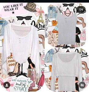 ✨White Knit Top with Bolero✨